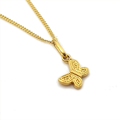Dije de Oro 18k Mariposa
