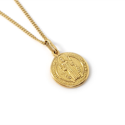Medalla de Oro 18k San Benito