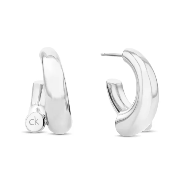Par aretes Spiral dorados de acero inoxidables